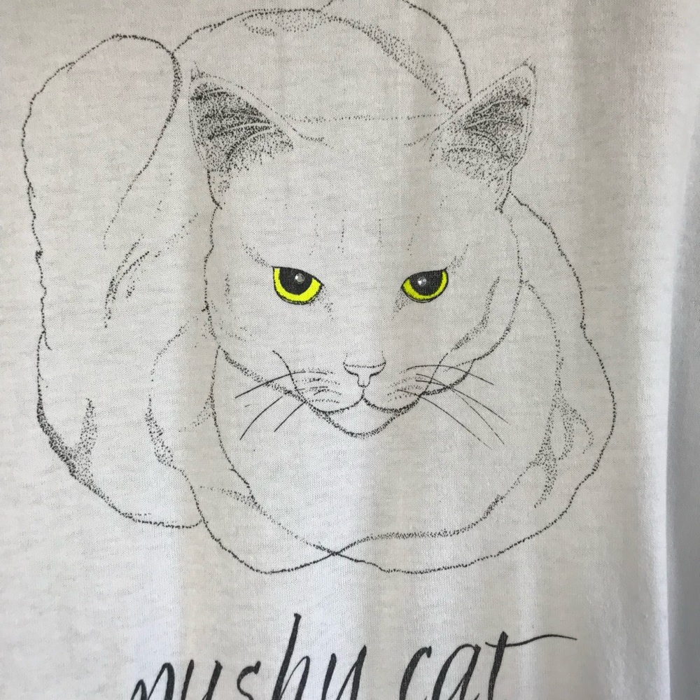 Pushy Cat Tee - image 2